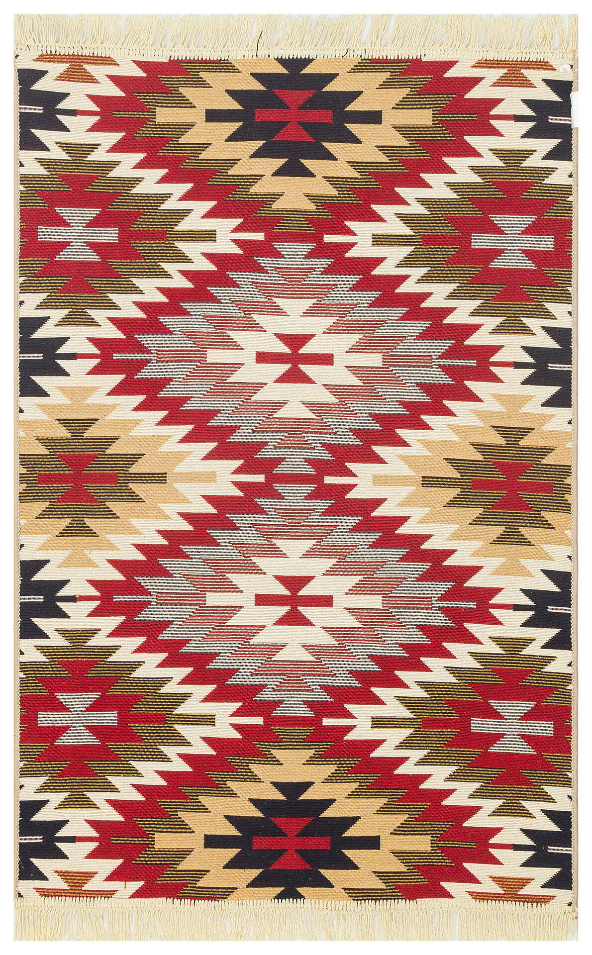 Arya AR 33 Kırmızı - Yıkanabilir Çift Taraflı Modern Dokuma Kilim